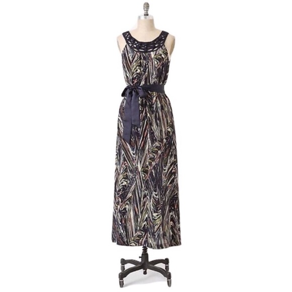 Anthropologie Dresses & Skirts - Anthropologie Wendy Katlen 100% Silk Maxi Dress✨